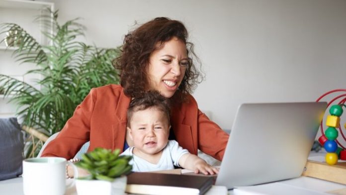 stress levels in working moms