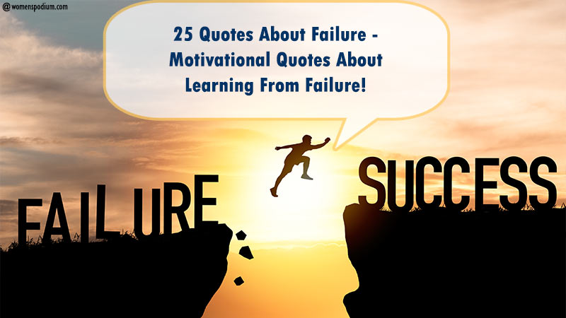 quotes of success and failure