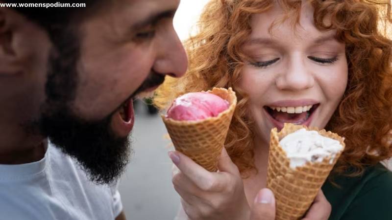 Ice cream eating contest